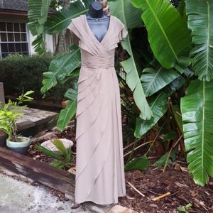 Tiered ruffled formal